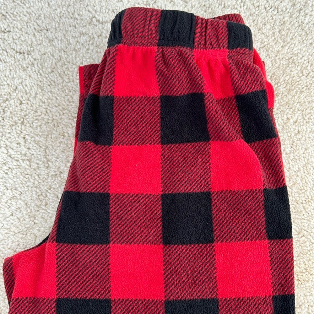 Boys fleece pajama bottoms medium 10/12